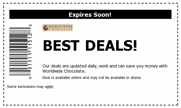 Worldwide Chocolate Deals