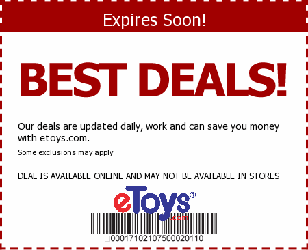 eToys Promo Code