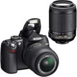 Nikon D5000 D-SLR Camera With 18-55mm VR & 55-200mm VR Lens Coupons