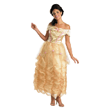 Disney Adult Belle Costume - Deluxe Disney Princess Coupons