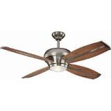 Hampton Bay Lake Alice 54 in. Brushed Nickel/Brushed Steel Ceiling Fan Coupons