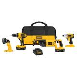 Dewalt 4 Tool 18v Cordless Combo DCK425C Coupons