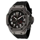 SWISS LEGEND Men's Trimix Diver Chronograph Black Dial Black Rubber Coupons