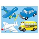 CARSON DELLOSA Transportation Bulletin Board Set Coupons