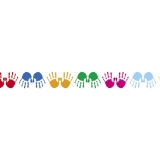 CARSON DELLOSA Handprints Border Coupons