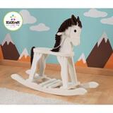 KidKraft KidKraft Derby Rocking Horse in White with Brown Mane Coupons